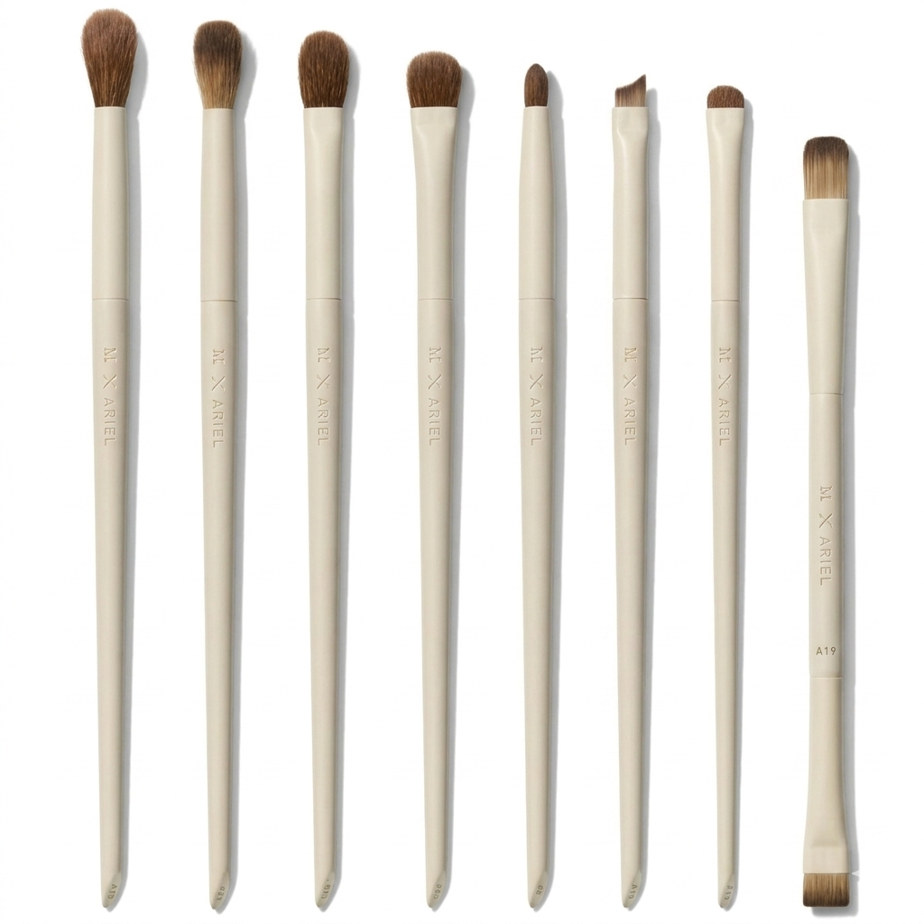 MORPHE x ARIEL 8-Piece Eye Brush Set