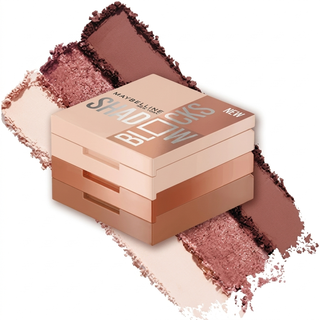 Maybelline Shadow Blocks Paleta de Sombras 82nd & Park Ave 10