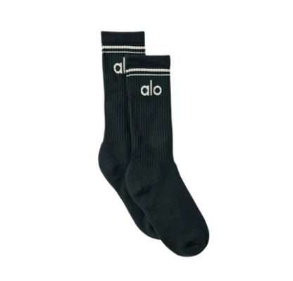 Alo Yoga Unisex Throwback Socks – Calcetas Deportivas Unisex Acolchadas