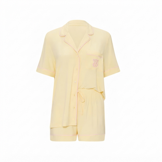 Victoria’s Secret Conjunto de Pijama Corto de Modal Suave.