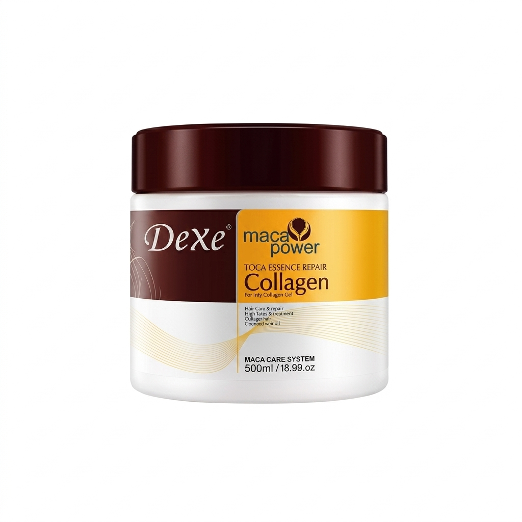 DEXE Maca Powder Collagen Tratamiento Capilar 500ml