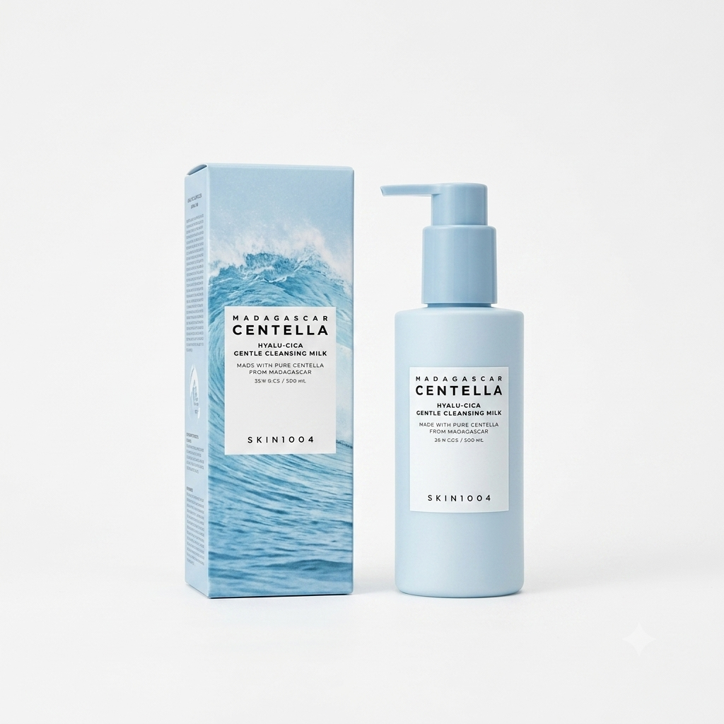 SKIN1004 Hyalu-Cica Gentle Cleansing Milk Limpiador Facial 200ml