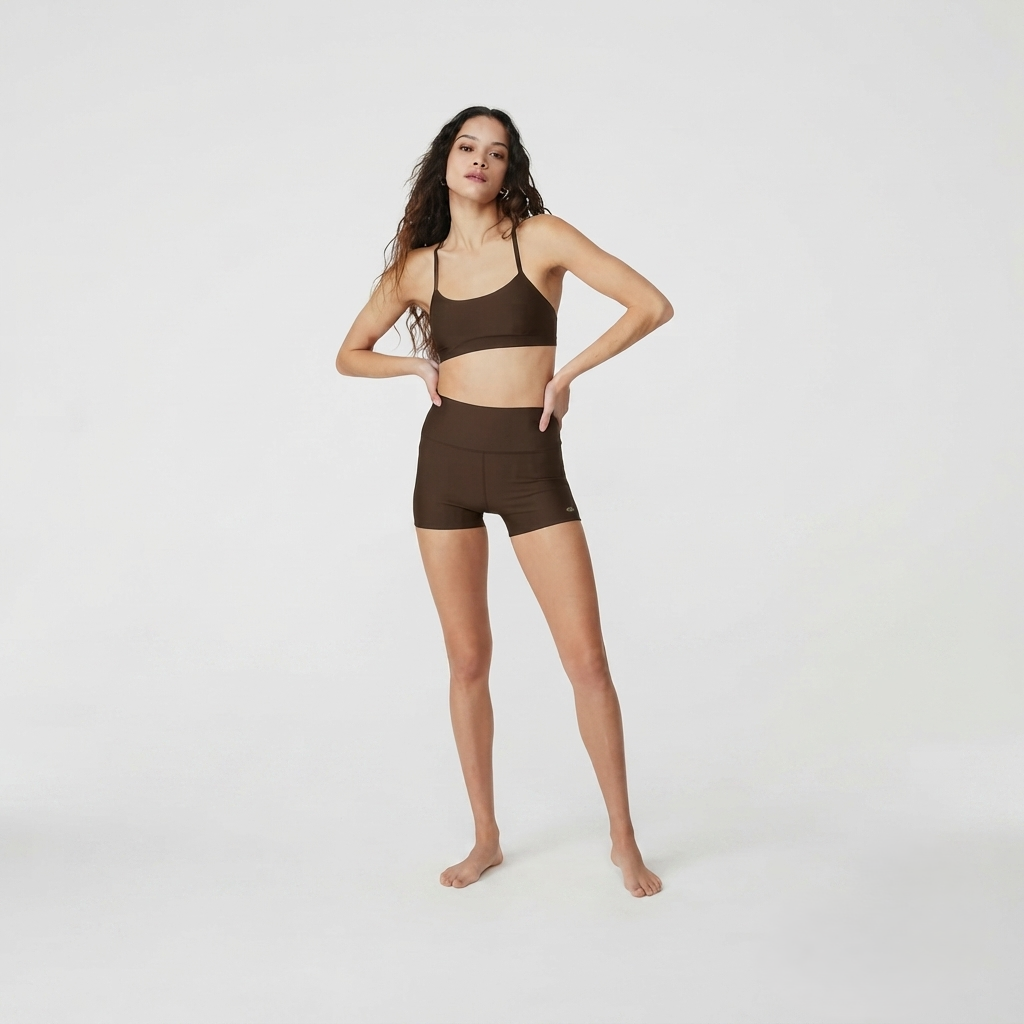Alo Yoga Airlift Energy Short – Short Deportivo de Compresión con Cintura Alta